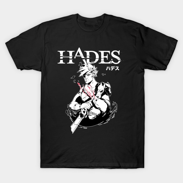 Zagreus Hades Game T-Shirt by LOVE ME PODCAST